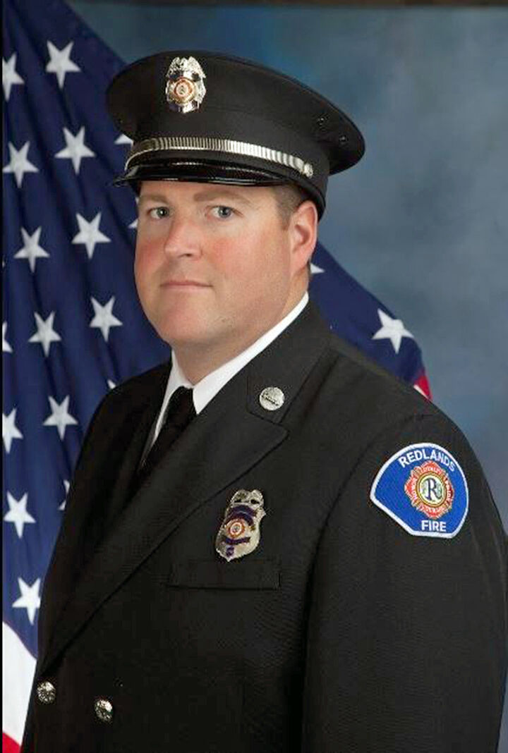 Capt. Josh Hannan is Redlands' firefighter of the year.